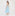 The Hill House x La Coqueta Fleur Midi Dress - Blue Watercolor Hydrangea